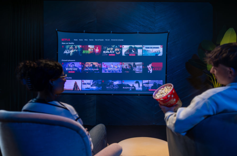 TV Stick of TV Box op je mini beamer