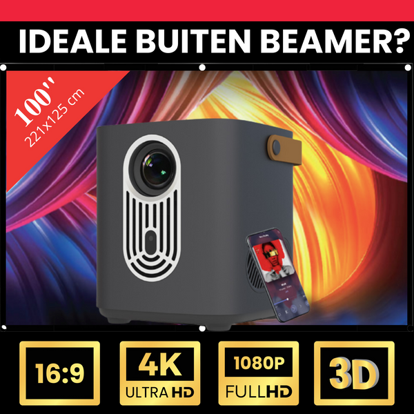 De ideale beamer voor buiten?