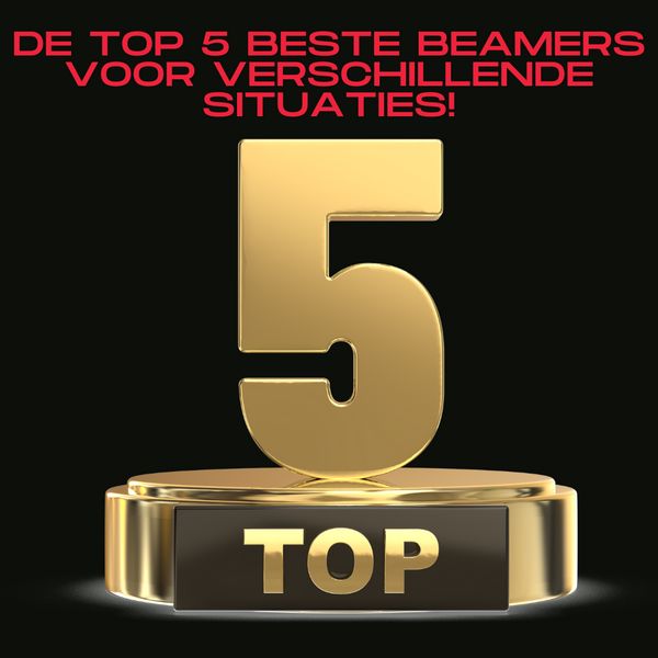 DE Top 5 beste beamers voor verschillende situaties!