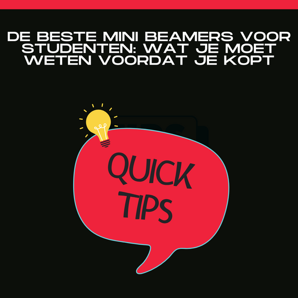 De Beste Mini Beamers Voor Studenten: Wat Je Moet Weten Voordat Je Kopt!