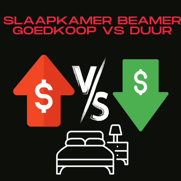 Goedkope TV voor slaapkamer VS Goedkope mini beamer voor slaapkamer!