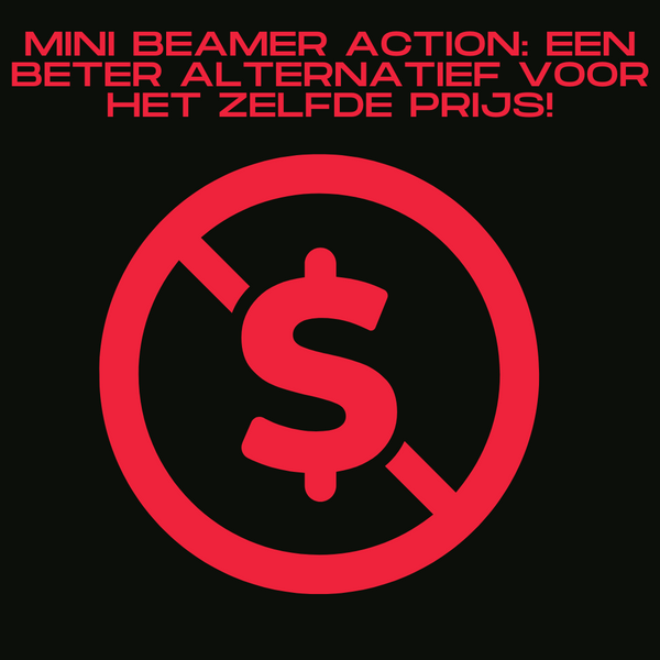 Mini beamer Action: Een beter alternatief voor het zelfde prijs!