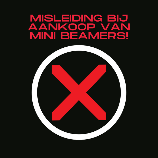 Misleiding bij aankoop van mini beamers! - Lees waarom - STOBE