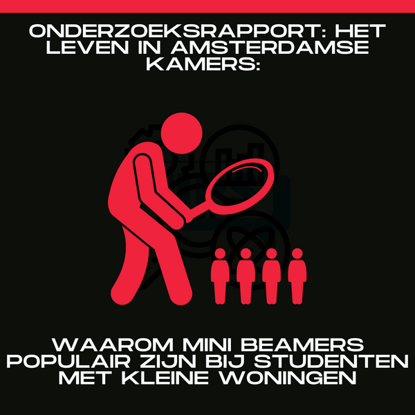 Onderzoeksrapport: Het Leven In Amsterdamse Kamers: Waarom Mini Beamers Populair Zijn Bij Studenten Met Kleine Woningen