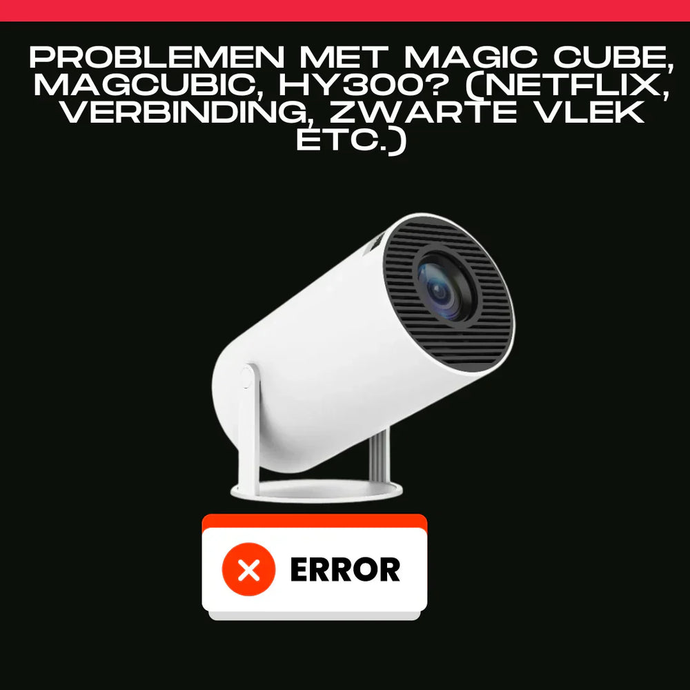 Problemen met Magic cube, Magcubic, HY300?