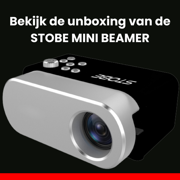 STOBE Mini Beamer Unboxing en Test