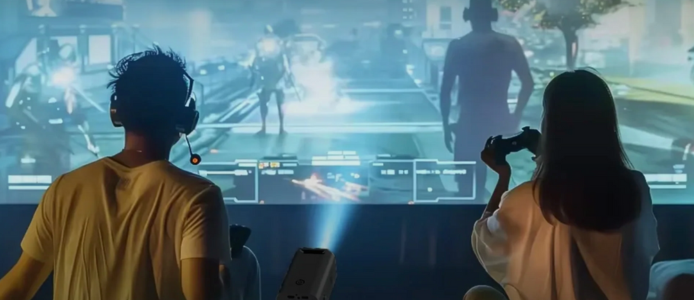 Game in XXL: hoe sluit je een beamer aan op je console?