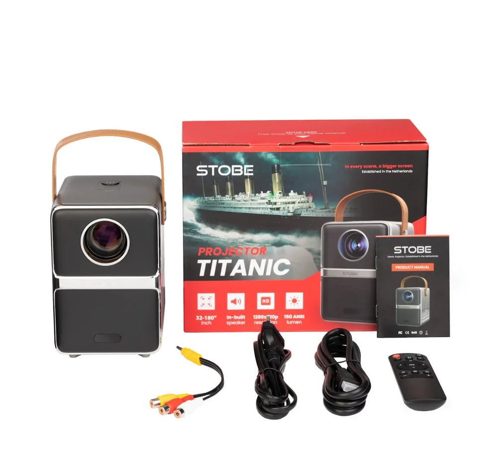 STOBE TITANIC draagbare bioscoop REVIEW