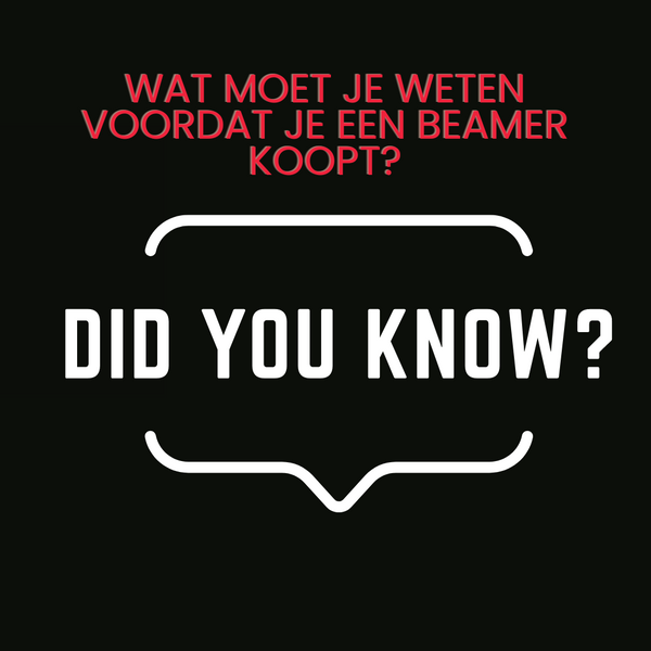 Beamer Specificaties Uitleg: Wat Moet je Weten bij het Kopen van een Beamer?