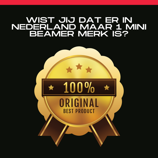 Wist jij dat er in Nederland maar 1 MINI BEAMER MERK IS?