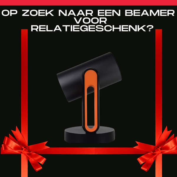 Relatiegeschenk Mini Beamer: Volledig te Personaliseren voor Maximale Impact!