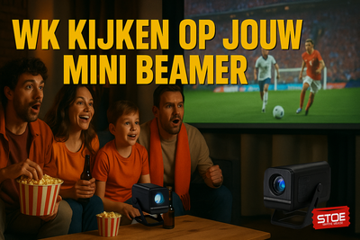 WK kijken op jouw mini beamer
