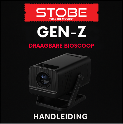 STOBE GEN-Z DRAAGBARE BIOSCOOP - HANDLEIDING