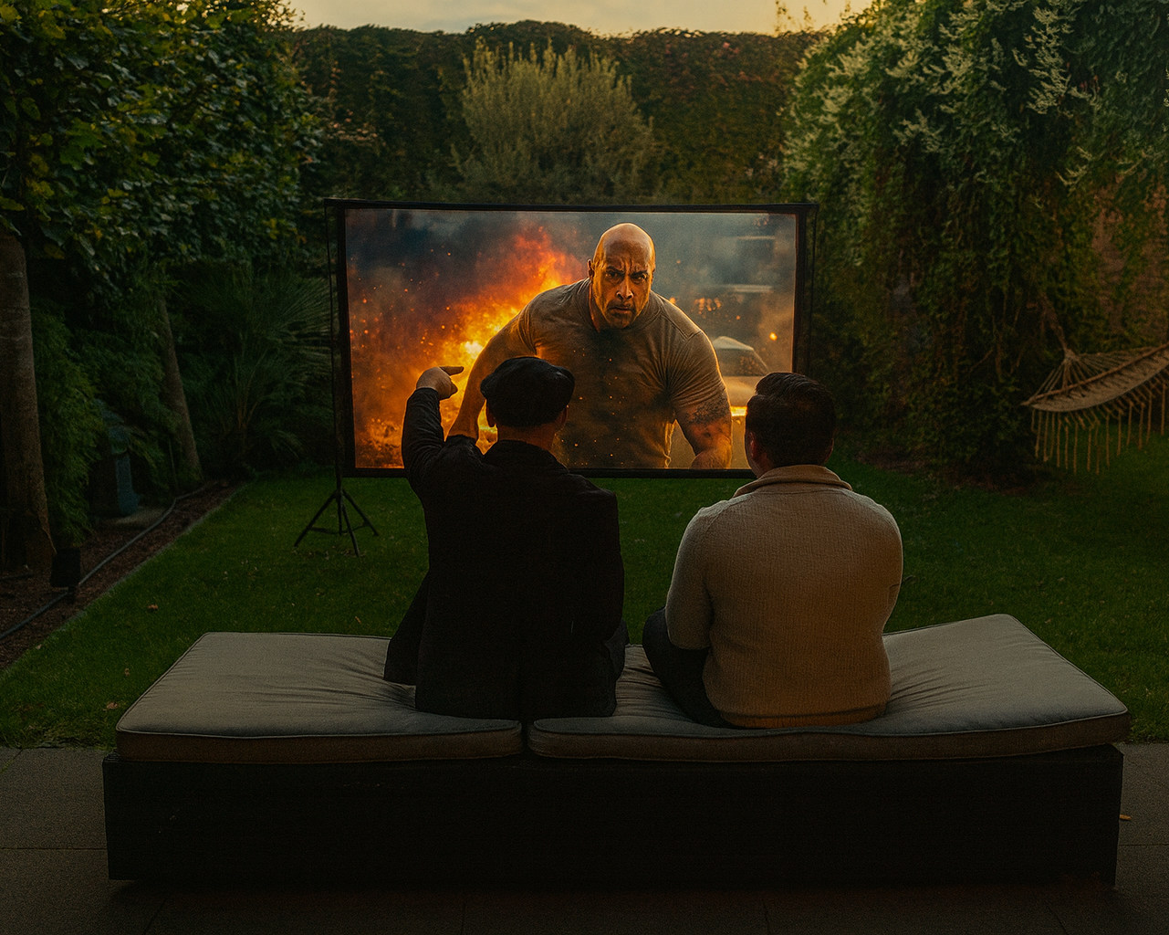 STOBE® Draagbare bioscoop doek + inclusief draag tas 100inch