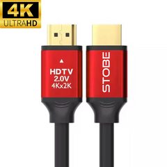 STOBE® HDMI kabel voor beamers 2m (rood)