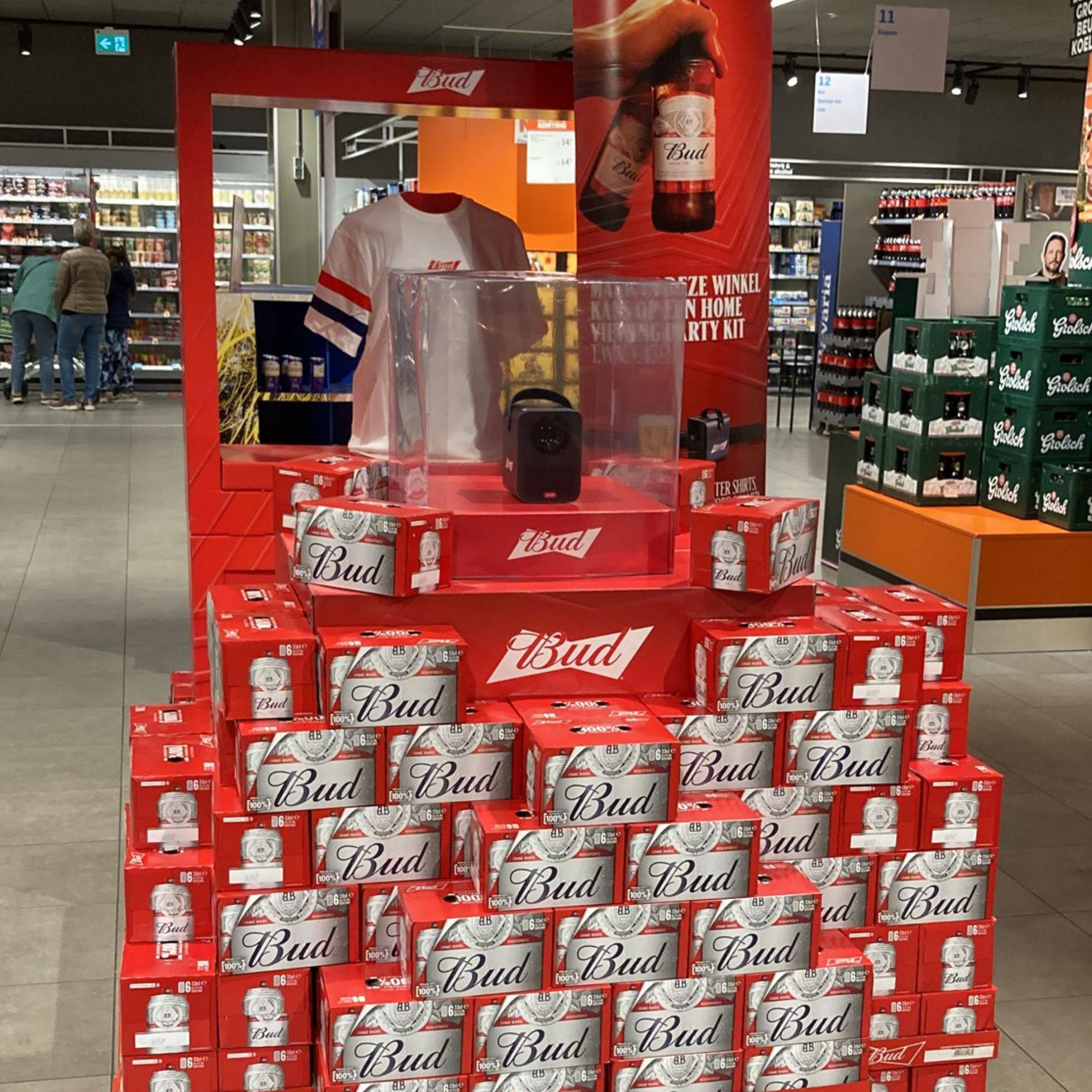 supermarkt actie X BUD